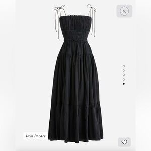 Clio dress in textured gauze MEDIUM NWT